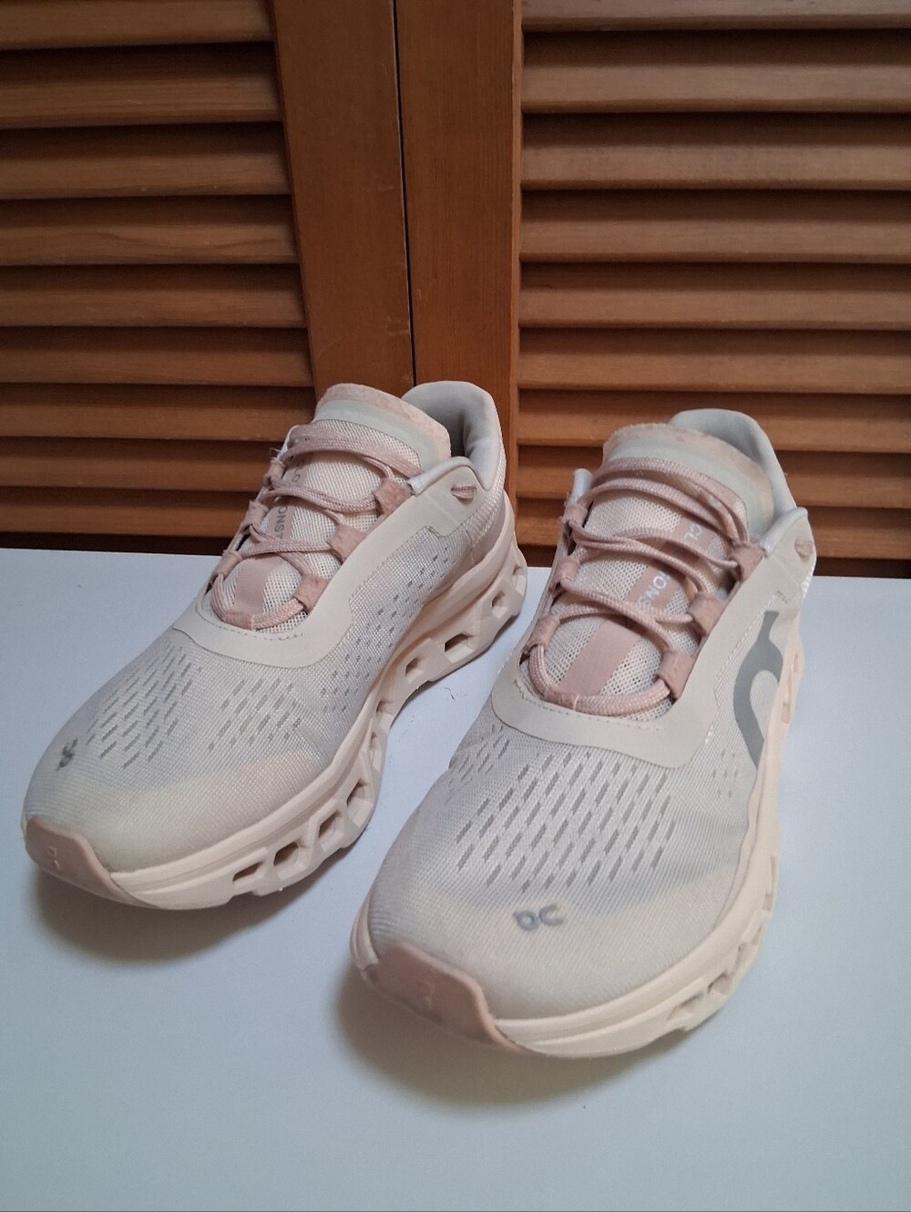 On Cloudmonster Moon Fawn Women's Running Shoe * Size: 8 - Picture 3 of 8